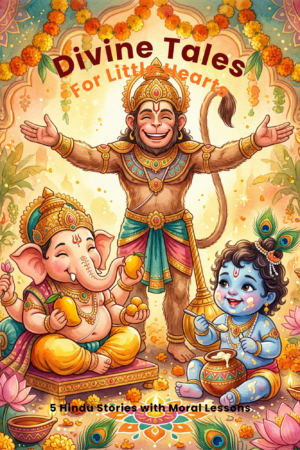 Divine Tales for Little Hearts: My First Hindu Storybook - 5 Beloved Hindu Stories with Moral Lessons for Children Ages 3–6